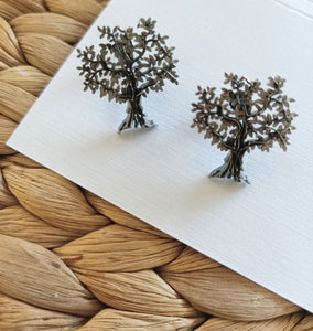 Zeytin Ağacı Küpe